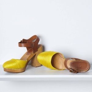 Anthropologie Holding Horses clog heels